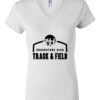 Women's Short Sleeve V-Neck T-Shirt Thumbnail