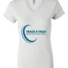 Women's Short Sleeve V-Neck T-Shirt Thumbnail
