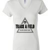 Women's Short Sleeve V-Neck T-Shirt Thumbnail