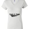 Women's Short Sleeve V-Neck T-Shirt Thumbnail