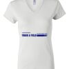 Women's Short Sleeve V-Neck T-Shirt Thumbnail