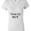 Women's Short Sleeve V-Neck T-Shirt Thumbnail