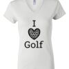 Women's Short Sleeve V-Neck T-Shirt Thumbnail