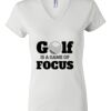 Women's Short Sleeve V-Neck T-Shirt Thumbnail