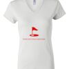 Women's Short Sleeve V-Neck T-Shirt Thumbnail