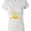 Women's Short Sleeve V-Neck T-Shirt Thumbnail