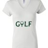 Women's Short Sleeve V-Neck T-Shirt Thumbnail