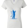 Women's Short Sleeve V-Neck T-Shirt Thumbnail