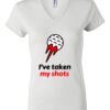 Women's Short Sleeve V-Neck T-Shirt Thumbnail