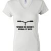 Women's Short Sleeve V-Neck T-Shirt Thumbnail