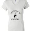 Women's Short Sleeve V-Neck T-Shirt Thumbnail