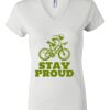 Women's Short Sleeve V-Neck T-Shirt Thumbnail