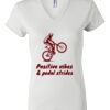 Women's Short Sleeve V-Neck T-Shirt Thumbnail