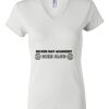 Women's Short Sleeve V-Neck T-Shirt Thumbnail