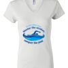 Women's Short Sleeve V-Neck T-Shirt Thumbnail