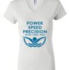 Women's Short Sleeve V-Neck T-Shirt Thumbnail