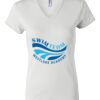 Women's Short Sleeve V-Neck T-Shirt Thumbnail
