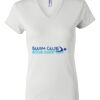 Women's Short Sleeve V-Neck T-Shirt Thumbnail