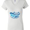 Women's Short Sleeve V-Neck T-Shirt Thumbnail