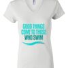 Women's Short Sleeve V-Neck T-Shirt Thumbnail