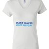 Women's Short Sleeve V-Neck T-Shirt Thumbnail