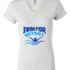 Women's Short Sleeve V-Neck T-Shirt Thumbnail