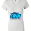 Women's Short Sleeve V-Neck T-Shirt Thumbnail