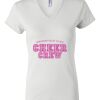 Women's Short Sleeve V-Neck T-Shirt Thumbnail
