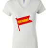 Women's Short Sleeve V-Neck T-Shirt Thumbnail