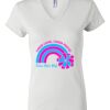Women's Short Sleeve V-Neck T-Shirt Thumbnail