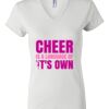 Women's Short Sleeve V-Neck T-Shirt Thumbnail