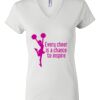 Women's Short Sleeve V-Neck T-Shirt Thumbnail