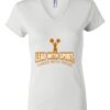 Women's Short Sleeve V-Neck T-Shirt Thumbnail