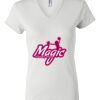 Women's Short Sleeve V-Neck T-Shirt Thumbnail