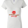 Women's Short Sleeve V-Neck T-Shirt Thumbnail