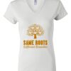 Women's Short Sleeve V-Neck T-Shirt Thumbnail