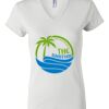 Women's Short Sleeve V-Neck T-Shirt Thumbnail
