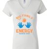 Women's Short Sleeve V-Neck T-Shirt Thumbnail