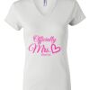 Women's Short Sleeve V-Neck T-Shirt Thumbnail