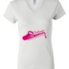 Women's Short Sleeve V-Neck T-Shirt Thumbnail