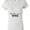 Women's Short Sleeve V-Neck T-Shirt Thumbnail