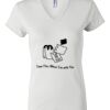 Women's Short Sleeve V-Neck T-Shirt Thumbnail