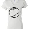Women's Short Sleeve V-Neck T-Shirt Thumbnail