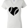Women's Short Sleeve V-Neck T-Shirt Thumbnail