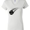 Women's Short Sleeve V-Neck T-Shirt Thumbnail