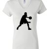 Women's Short Sleeve V-Neck T-Shirt Thumbnail
