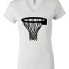 Women's Short Sleeve V-Neck T-Shirt Thumbnail