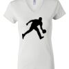 Women's Short Sleeve V-Neck T-Shirt Thumbnail