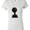 Women's Short Sleeve V-Neck T-Shirt Thumbnail