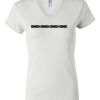 Women's Short Sleeve V-Neck T-Shirt Thumbnail